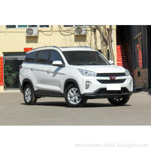1.5 L 2019 Gasoline Automobile Car  Wuling Hongguang S3 Black Color 170 km/h Second Hand Car 5 Doors 7 Seats